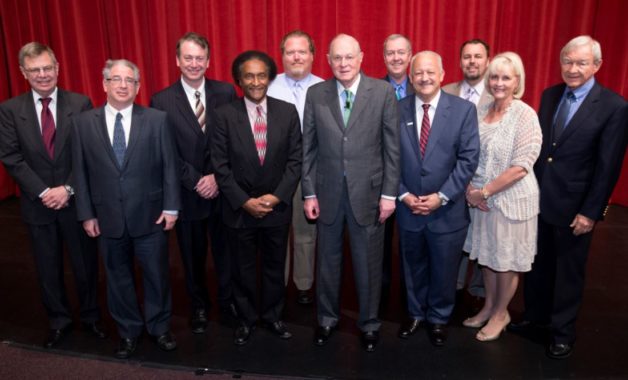Justice Anthony Kennedy and Cal State San Bernardino President, Political Science Faculty and Others in 02/2015