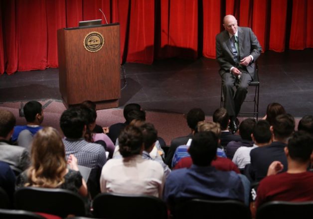 Justice Anthony Kennedy Talking to Cal State San Bernardino Political Science Students in 02/2015