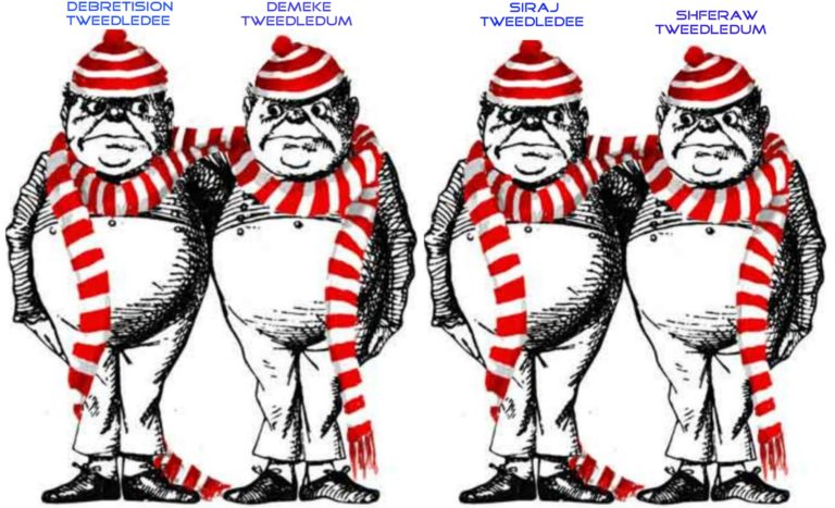 Much Ado About Prime Minister Tweedledee Tweedledum in Ethiopia