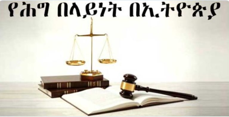 Reflections on the Rule of Law and Ethiopia’s Transition to Democratic Rule (Part I)